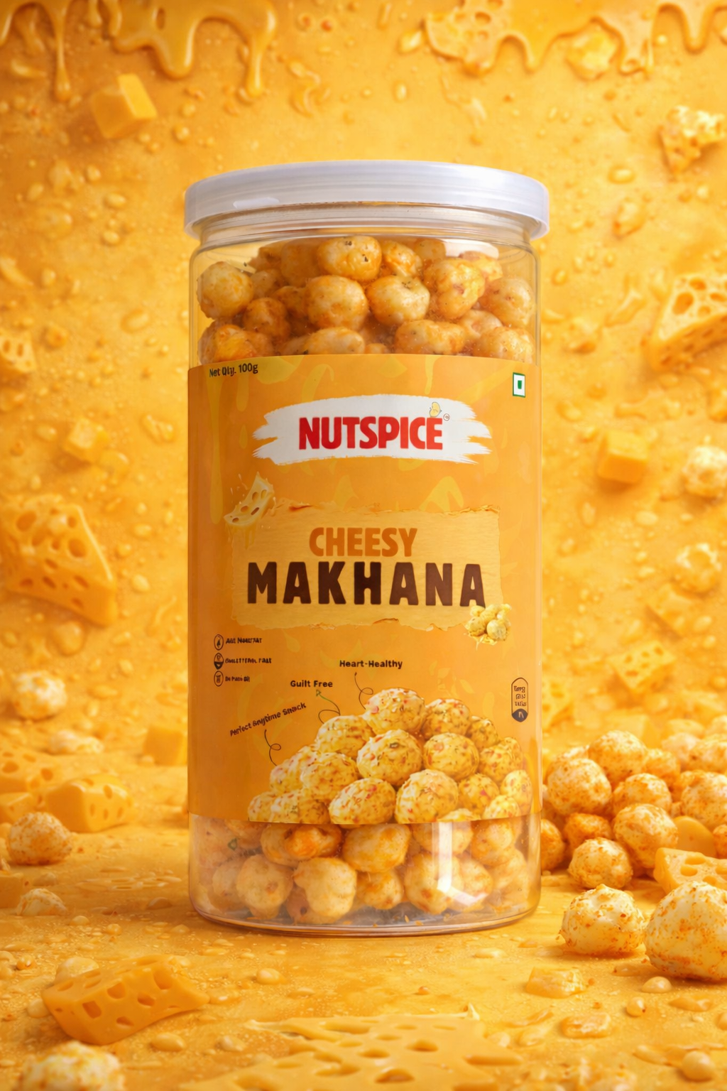 Cheesy Makhana